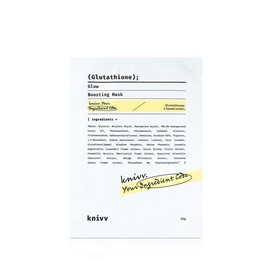 Kniv Glutathione Glow Boosting Mask 23ml x 1 sheet _B / 크니브 글루타치온 글로우 부스팅 마스크 23ml 1매 B