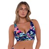 Sunsets Elsie Bralette - Bikini para mujer con aros, Island