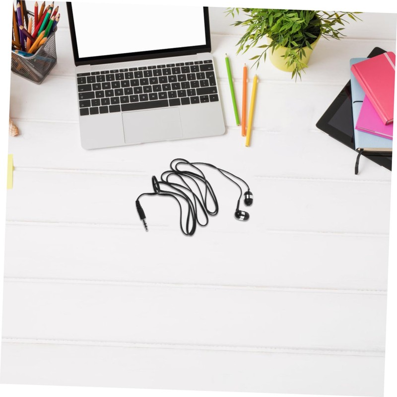 TEHAUX 50pcs Portable Cartoon Earphones Wired in Ear Headphones with