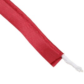 5mx1.4cm Red Polyester Piping Trim Satin Piping Cord Tape for Edge Sewing