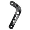 Exhaust Retaining Plate Strut Perforated Plate Short Black Compatible with