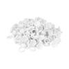 Flower Glue Rings V Shape PP Eyelash Glue Holder for