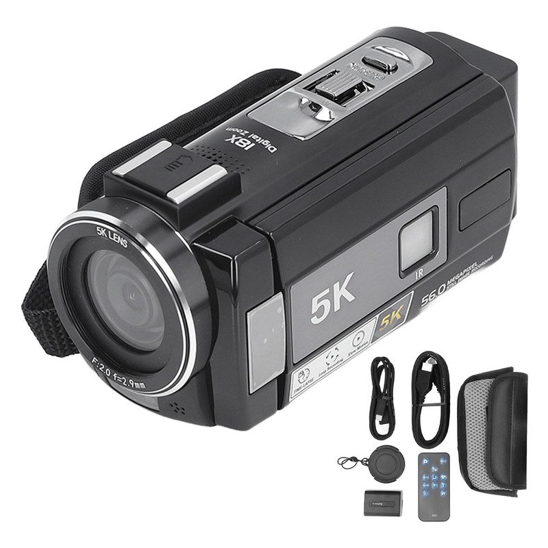 56MP 5K DV800 Camera 18X Digital Zoom Autofocus Anti Shake