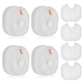 Anicell Filter Replacement for Shark Rocket HV301 HV30126 HV300 HV302 HV292 HV305 HV307 HV310 UV450 CS100 QS302 Ultra Light Corded Stick Vacuum Cleaner, 4 Foam & Felt & Post Filters, Part #XFFV300