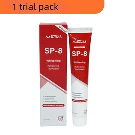 NASHUDA SP-8 Triple Whitening Toothpaste: Improved formula, manage oral health, remove stains, prevent yellowing of teeth, freshen breath:_1 PCS