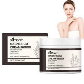 Magnesium, Magnesium Creme, Natürliche Lavendel-Magnesium Lotion, Es kann Gelenk- und Muskelschmerzen lindern und den Magnesiumgehalt des Körpers ergänzen, Entspannung & Hautpflege