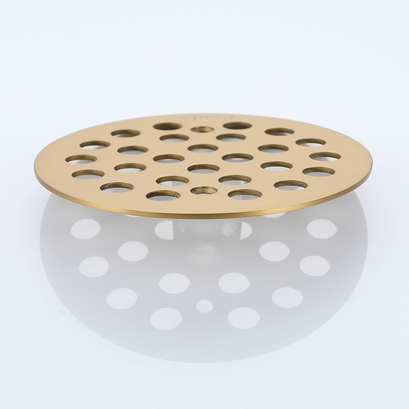 Pickwe Round 4-1/4 Inch Screw-in Shower Drainer Cover Replacement 304