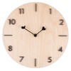 Rayher 69245576 Clock Hands Heart and Bird Black 50 mm