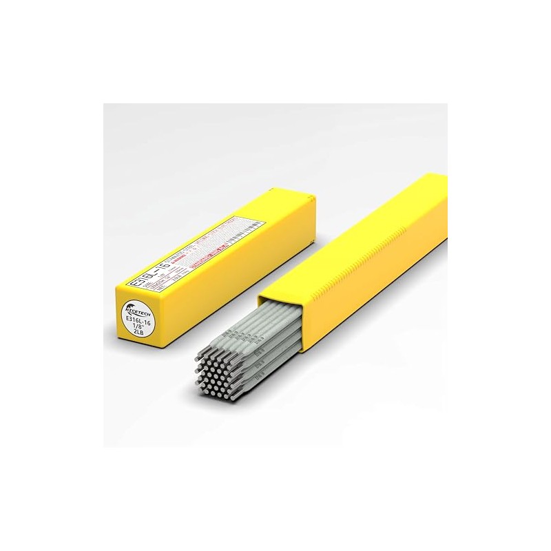 NICETECH E316L-16 Arc Welding Rod Stainless Steel Stick Electrodes (1/8",