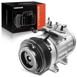 A-Premium Air Conditioner AC Compressor with Clutch Compatible with Ford Expedition F-150 2007-2014, F-250 F-350 F-450 F-550 Super Duty, F53 & Lincoln Navigator Mark LT 2007-2008