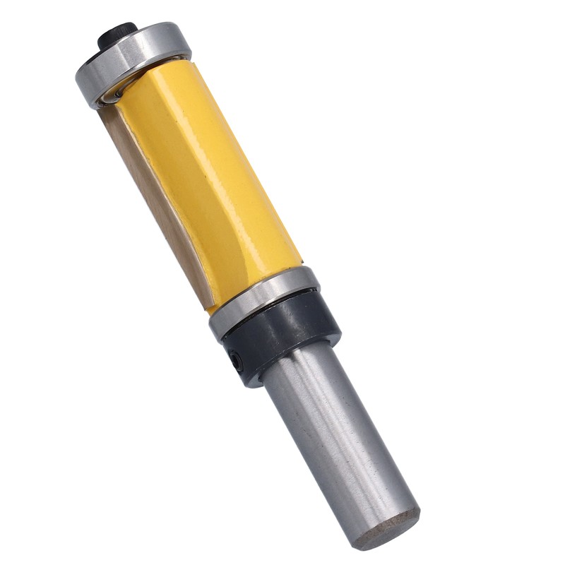 1/2in Shank Flush Trim Bit Double Bearings Straight Milling Cutter