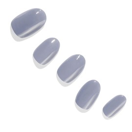 Dashing Diva ZMC061NJ Nail Seal, Gel Nail Seal, Gel Nail Color, Light, Hardening Type, False Nail Seal, Hand Glaze, Frosty Cloud, Blue