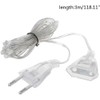 Extension Lights, Transparent Cable Extension Cord, Plug Lamp Extension Cord,