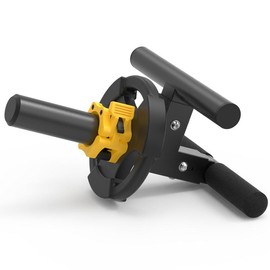 leikefitness Tibialis Trainer Tib Bar Raise Machine Exercise Equipment Strength Training Ripping Lower Leg Muscles Workout Home Gym Fit 2" Weight Plates - Color: Red