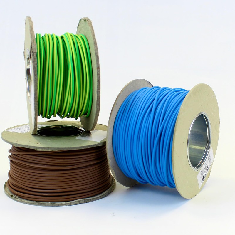 1.5 mm Single Core Conduit Cable 6491X Blue & Brown