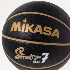 Mikasa BB702B-BKGL-EC Basketball, Size 7, Rubber, Black/Gold, Recommended Internal Pressure 3.1 - 4.6 psi (0.22 - 0.32 kgf/cm2)