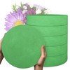 Max Shape 6Pcs Floral Foam Round Blocks, Large Wet and