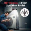 SNUFF Magnetic Work Light Rechargeable, 1000LM LED Work Light with