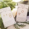 [koneko] Wrapping Mount Earring Mat Opp Bag Set with Transparent