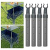 MagiDeal 4 Pieces Camping Cart Table Support Tube Table Plate
