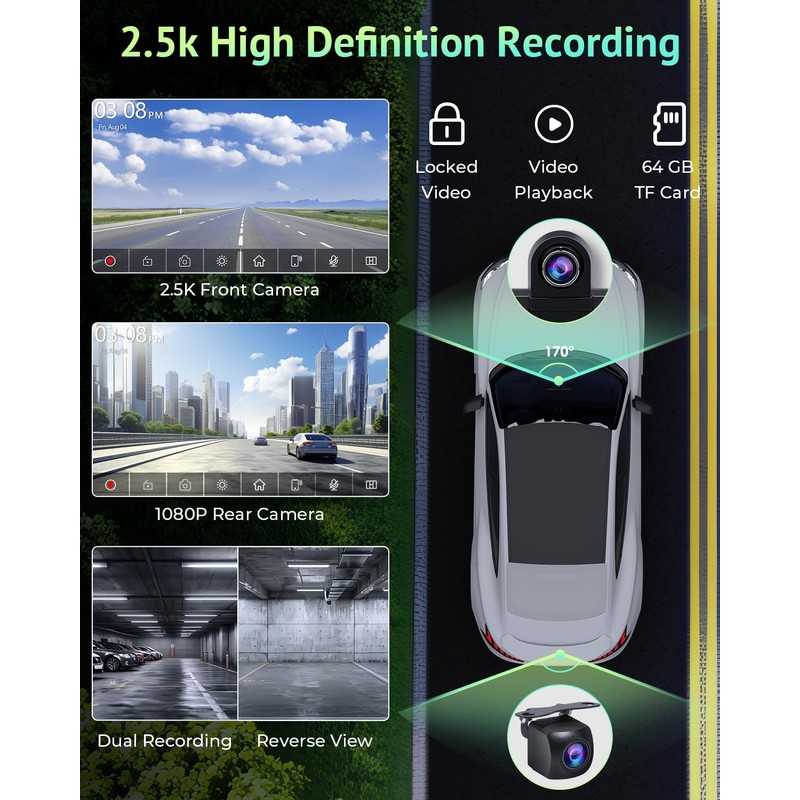 [Car Multimedia Player] Apple Carplay Screen for Car with 2.5K