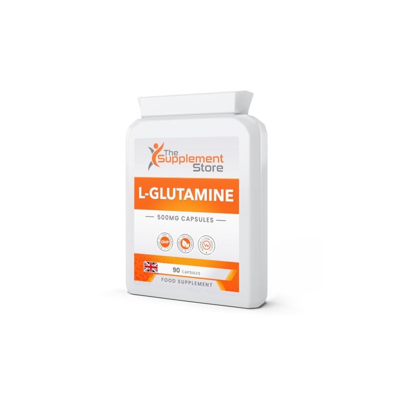 L-Glutamine 500mg Capsules (90 Capsules)