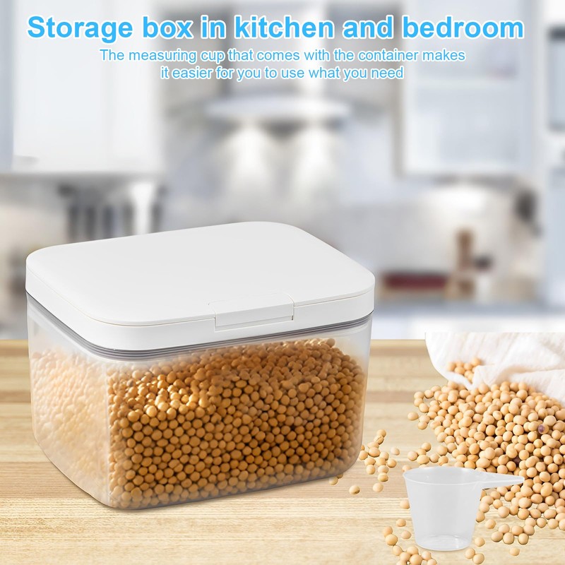 Laundry Pod Storage Container With Lid - Large Capacity Pop-Up