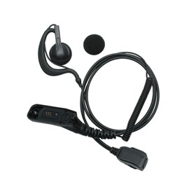 APX-6000 XPR-7550e Earpiece with Mic Compatible for Motorola Radios MTP850 MOTOTRBO XPR-7550 XPR-6550 XPR-7580 APX-4000 G Shape Earhook Headset