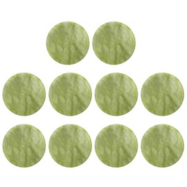 Beaupretty Juego de 10 Almohadillas Adhesivas para Pestañas con Piedra de Jade Herramientas de Extensión de Pestañas sin Pegamento Que Se Adhieren Y Bloquean