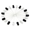 Gikfun 5mm 940nm LEDs Infrared Emitter and IR Receiver Diode