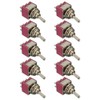 E Support 10 x On/Off/On Mini Miniature Toggle Switch Dash