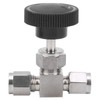 304 Stainless Steel Valve 2‑Way High Pressure Needle Flow Control