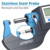 AUTOUTLET Micrometer Digital Outside Micrometer 0-25 mm / 0.001 mm,