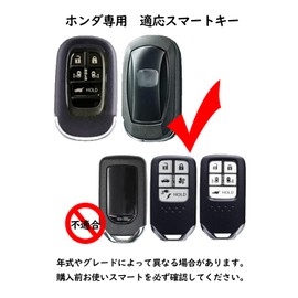 ONTTO Honda Smart Key Case Key Cover Key Holder Genuine Leather Fits HONDA New Step Wagon RP6 7 8 NEW Odyssey 2021 Odyssey Elysion 2022 Premium Fashion, blue