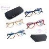 MODFANS Women Reading Glasses Blue Light Blocking 2.5 Ladies Readers