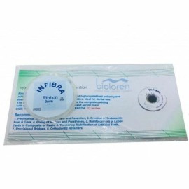 Ammdent Dental Glass Fiber Splint (2mm) impregnated Light Cure Bioloren InFibra Fiber