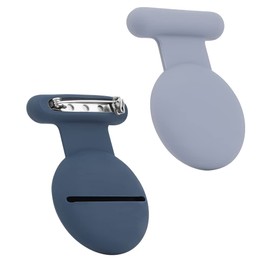 Hidden Airtag GPS Tracker, Airtag for Kids, Elderly, Pets, Clothes, Safer than Airtag Watch, Airtag Keychain and Airtag Necklace (Pro, Blue-Grey)