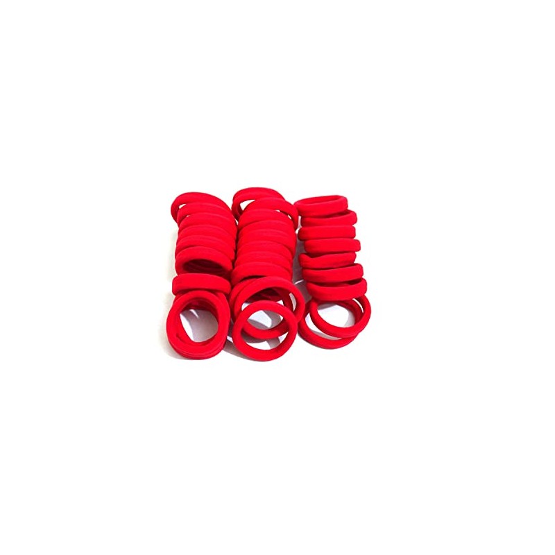 Multicolor Hair Rubber Bands for Daily Use, Styling, Weddings, Parties