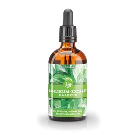 Sanct Bernhard Basil Extract Hair Treatment, 100 ml, for the Care of Thin, Dry & Brittle Hair, Prevents Hair Loss, Improves Hair Growth, Made in Germany
