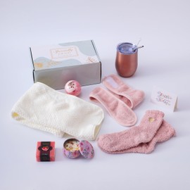 BEECO GIF2U Spa Gift Baskets for Women,Luxury Self Care Gifts for Mom,Get Well Soon Gifts for Friend,Thank You Relaxing Box Gifts for Women 20th,30th,40th,50th,60th 70th 75th Birthday,Anniversary