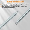 Wood Screen Closer Extension Spring for Prime-Line 9642 Screen Door