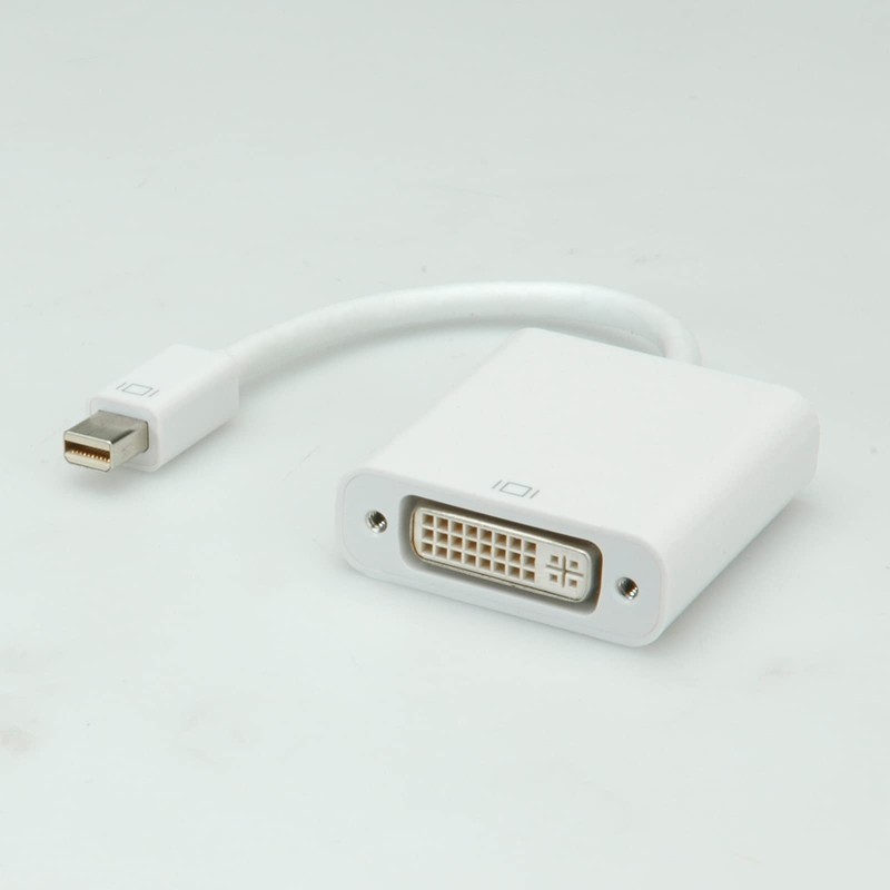 Roline DisplayPort-DVI Mini Adapter, MINI DP ST - DVI BU