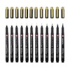 Sakura Pigma Micron Fineliner Pens Black and Gold Edition Black