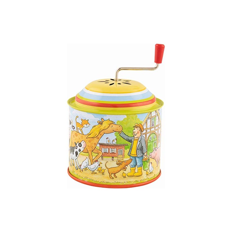 GoKi Musikspieldose, Bauernhof, Melodie: Old McDonald had a farm: H