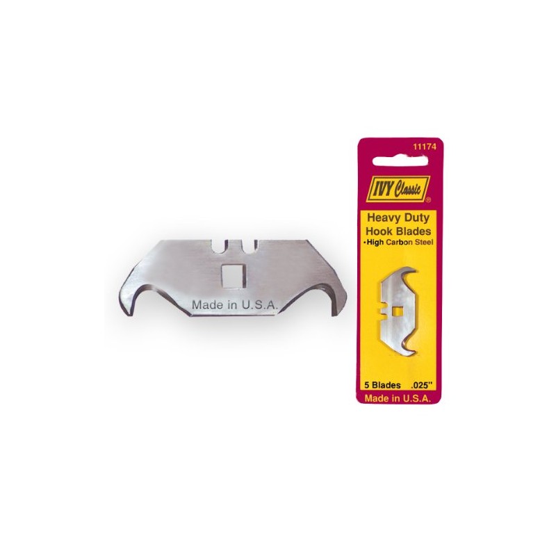IVY Classic 11174 Heavy Duty Hook Blades, 5/Pack