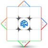 GAN 13 Maglev Frosted Coated, Magnetic Speed Cube 3x3 Stickerless
