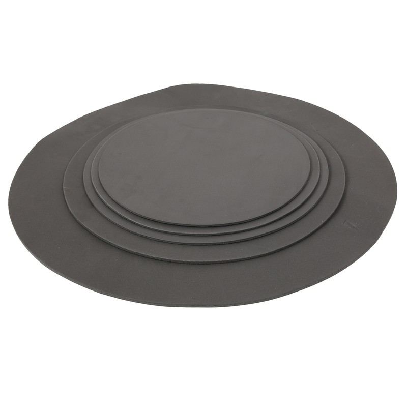 10Pcs Drum Mute Pad Volume Reduction Rubber Practice Silencer Mat