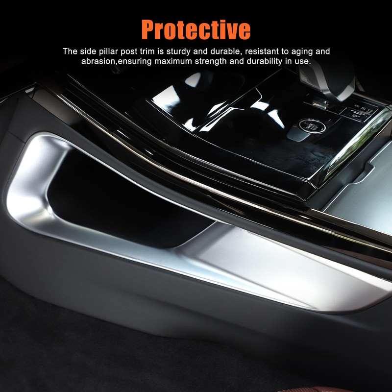 Heutamo Center Console Gear Shift Side Panel Trim Cover Compatible