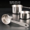 4PCS/Set Stainless Steel Measuring Cup Kitchen Measuring Spoon with Scale