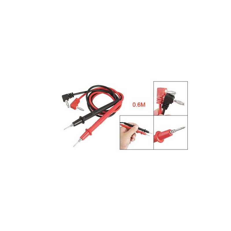 Uxcell a11080100ux0145 Dmiotech Banana Plug Multimeter Probe Test Lead Cable,